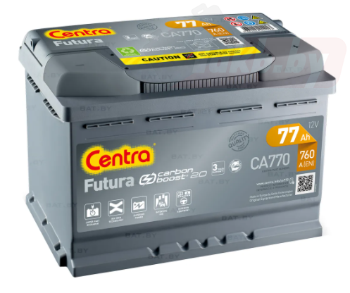 Centra Futura CA770 (77 А/ч), 760A R+