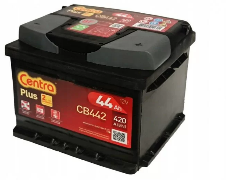 Centra Plus CB442 (44 А/ч). 420A R+