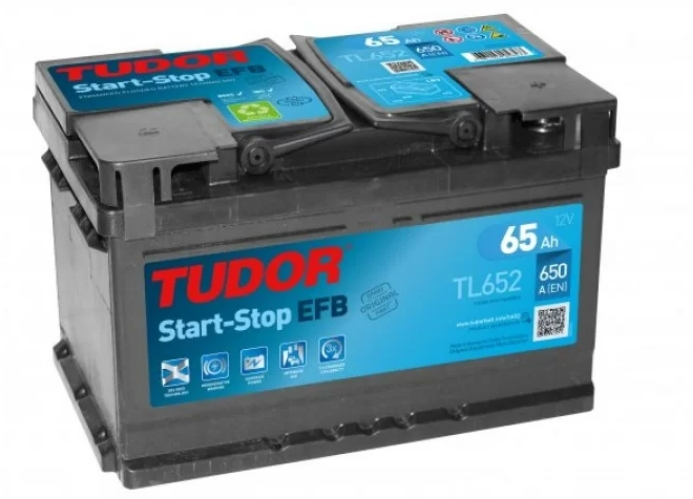 Deta EFB DL652 (65 A/h), 650A R+