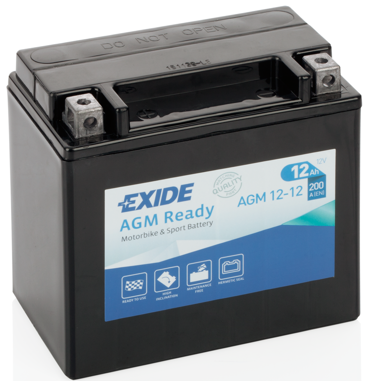 Exide AGM Ready 12-12 (12 A/h) 200A L+