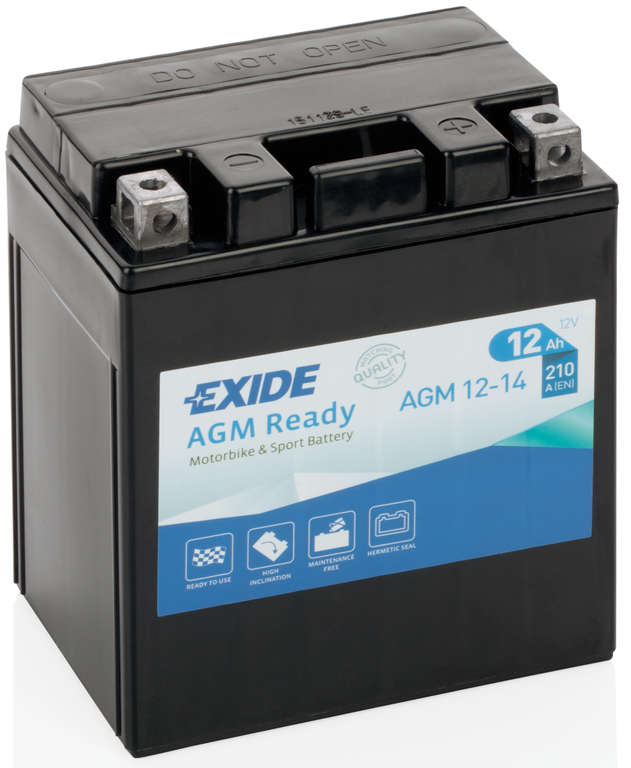 Exide AGM Ready 12-14 (12 A/h) 210A R+