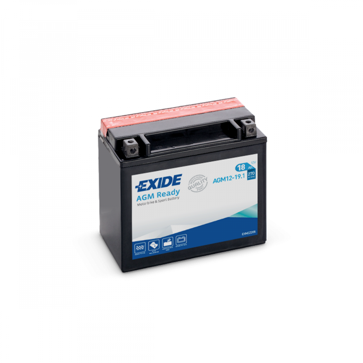 Exide AGM Ready 12-19.1 (18 A/h) 270A R+