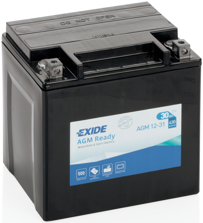 Exide AGM Ready 12-31 (30 A/h) 430A R+