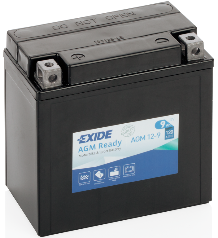 Exide AGM Ready 12-9 (9 A/h) 120A L+