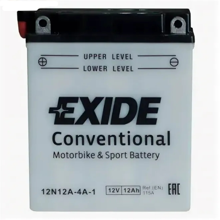 EXIDE CONVENTIONAL 12N12A-4A-1 (12 A/h) 115A L+