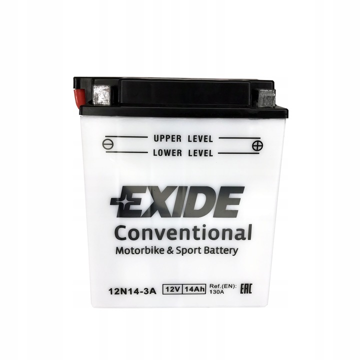 EXIDE CONVENTIONAL 12N14-3A (14 A/h) 130A R+