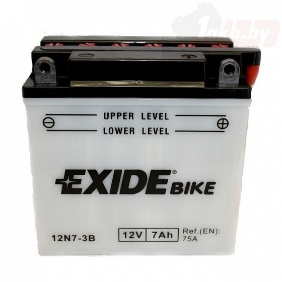 EXIDE CONVENTIONAL 12N7-3B(7 A/h) 75A R+