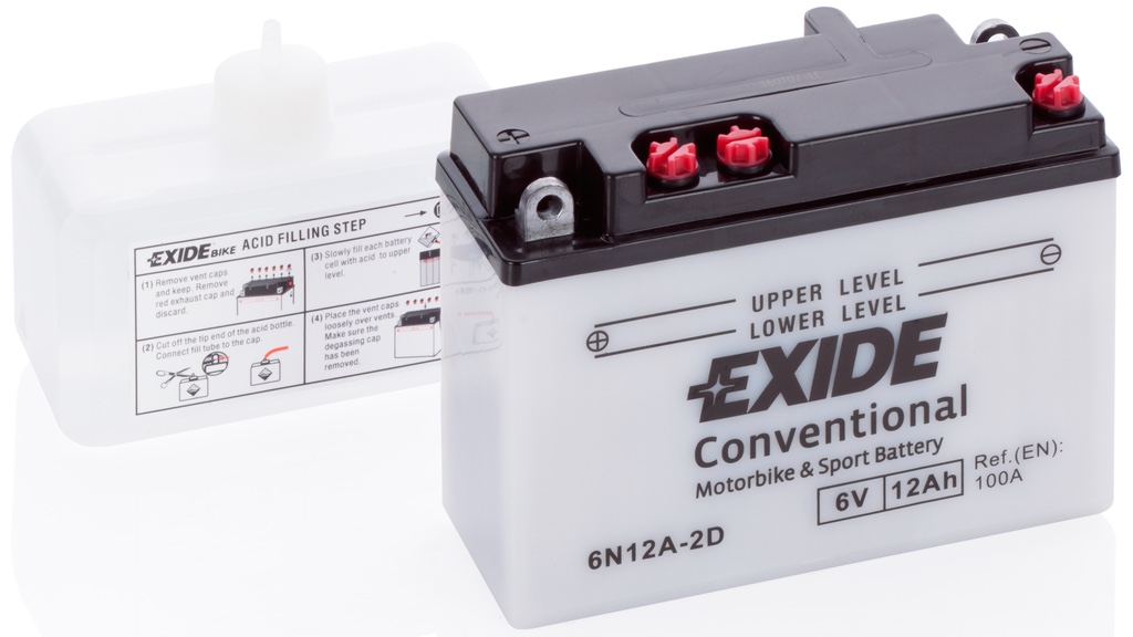 EXIDE CONVENTIONAL 6N12A-2D (12 A/h) 100A L+