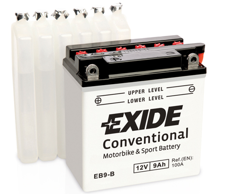 EXIDE CONVENTIONAL EB9-B (9 A/h) 100A L+