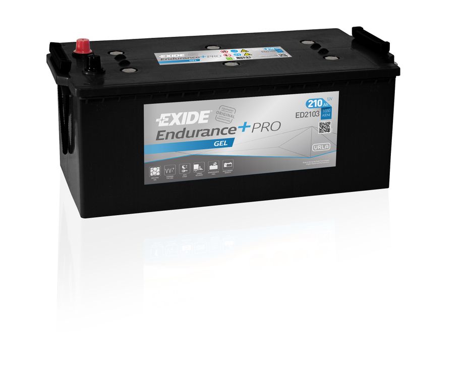 Exide Endurance+Pro GEL ED2103 (210 A/h) 1050A L+