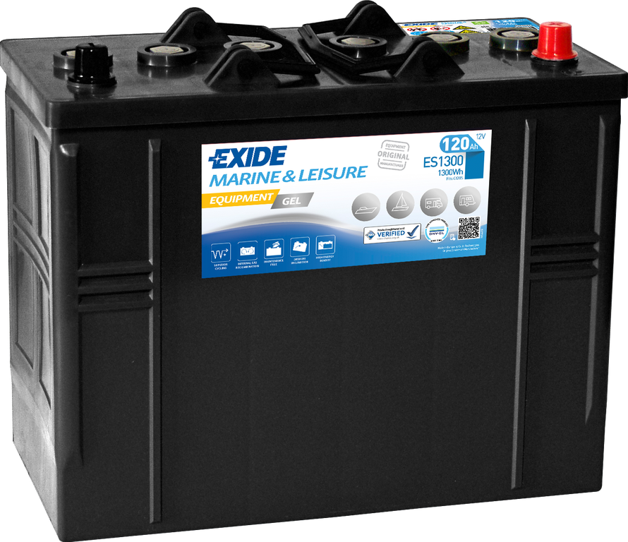 Exide Equipment Gel ES1300 (120 A/h) 1300WH R+