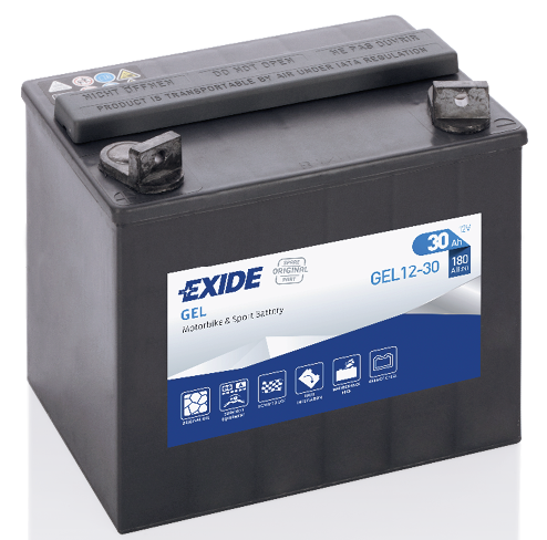 Exide GEL12-30 (30 A/h) 180A L+