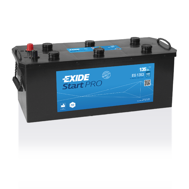 Exide Start Pro EG1353 (135 A/h) 1000A L+
