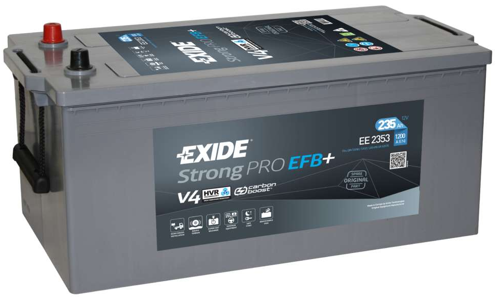Exide Strong Pro EFB+ EE2353 (235 A/h) 1200A L+