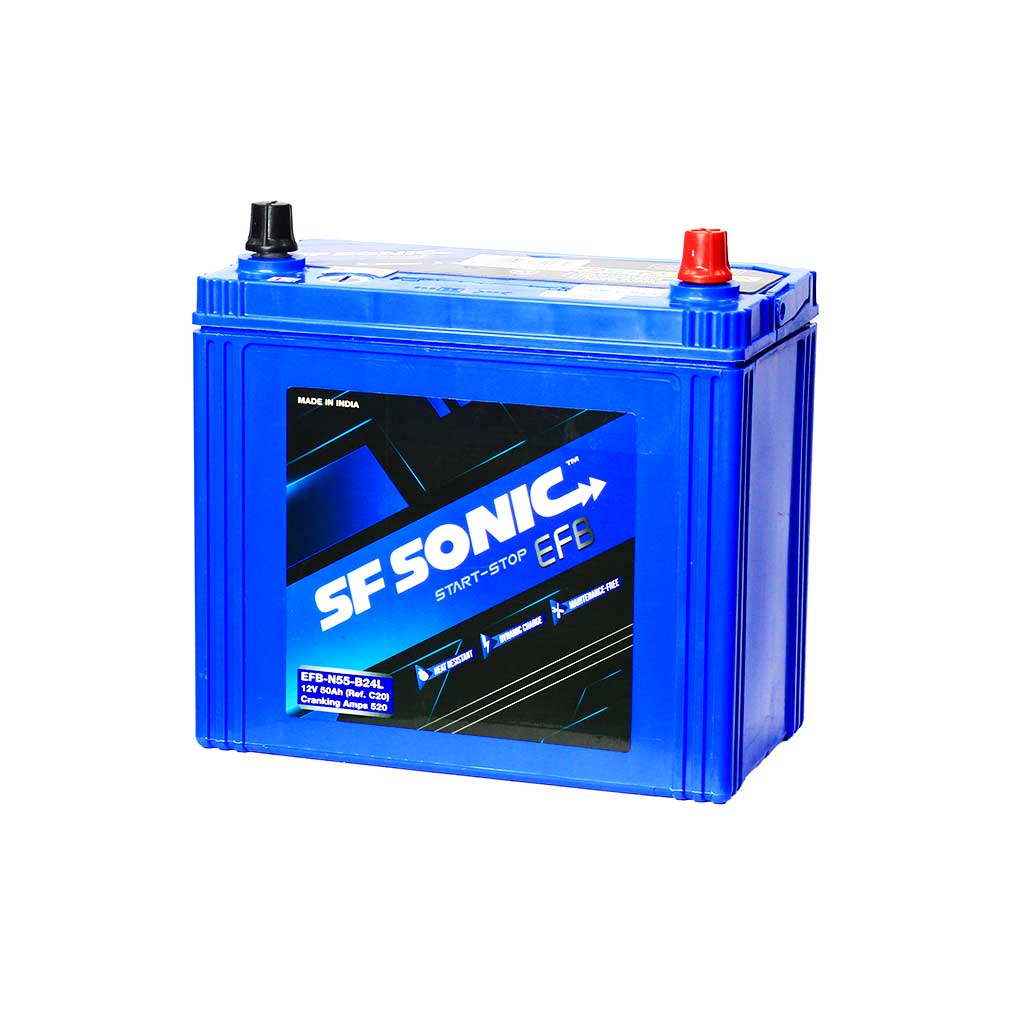 SF SONIC EFB ASIA (Exide), (50 A/h) 520A R+