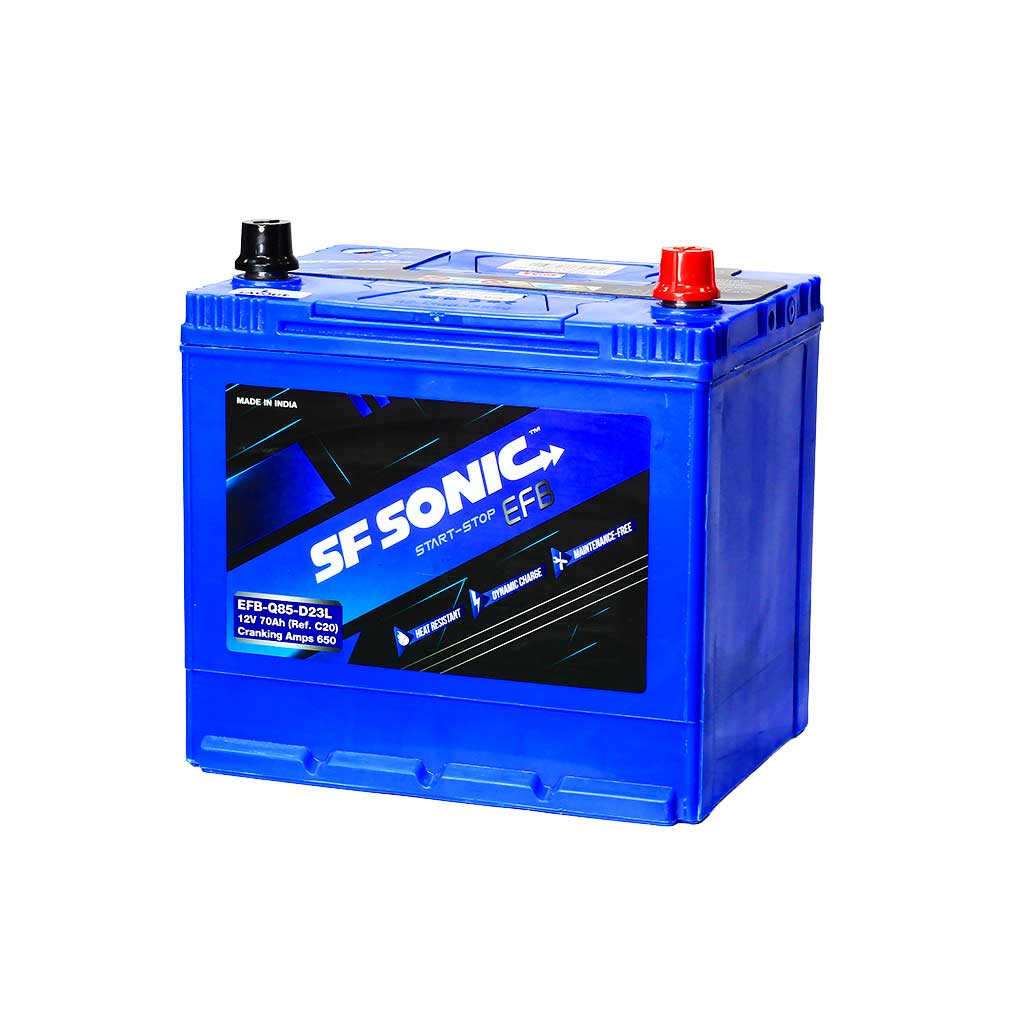 SF SONIC EFB ASIA (Exide), (70 A/h) 650A R+