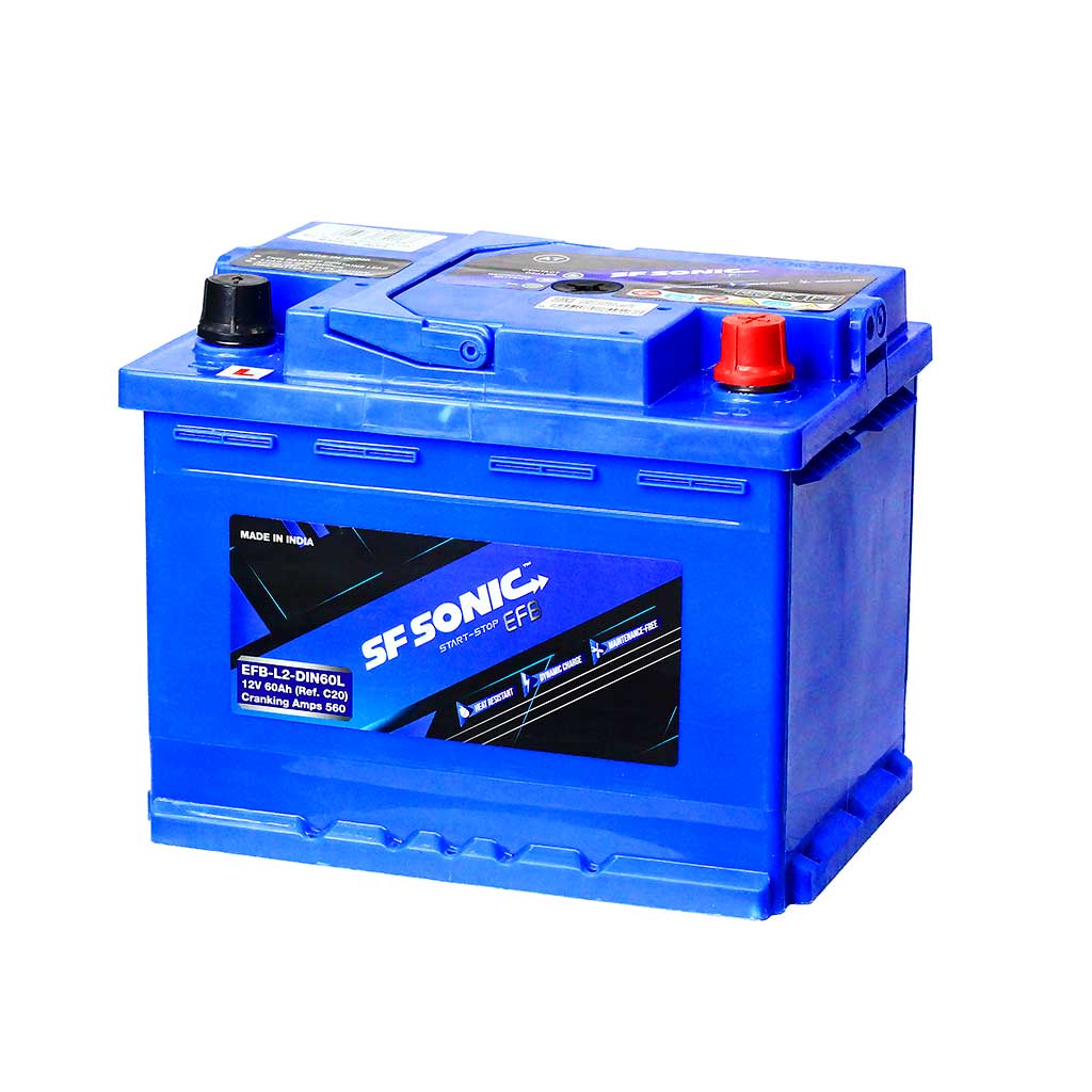SF SONIC EFB (Exide), (60 A/h) 560A R+