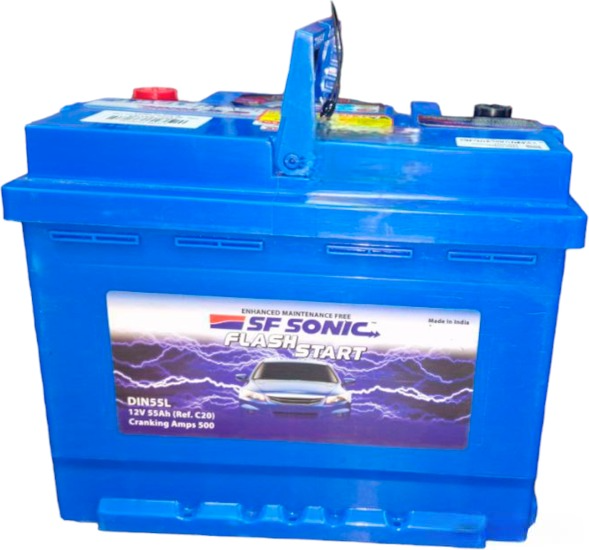 SF SONIC (Exide), (55 A/h) 500A R+