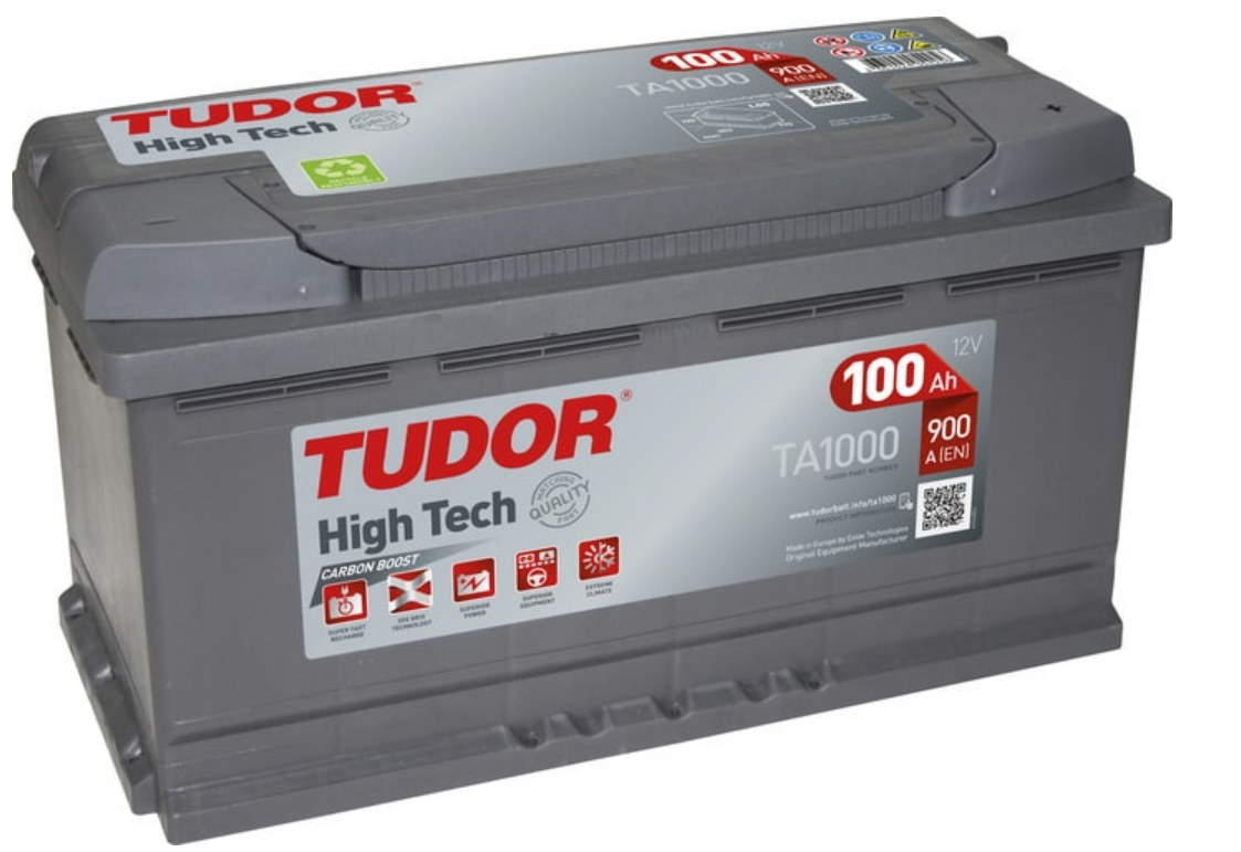 Tudor High Tech TA1000 (100 A/h), 900A R+