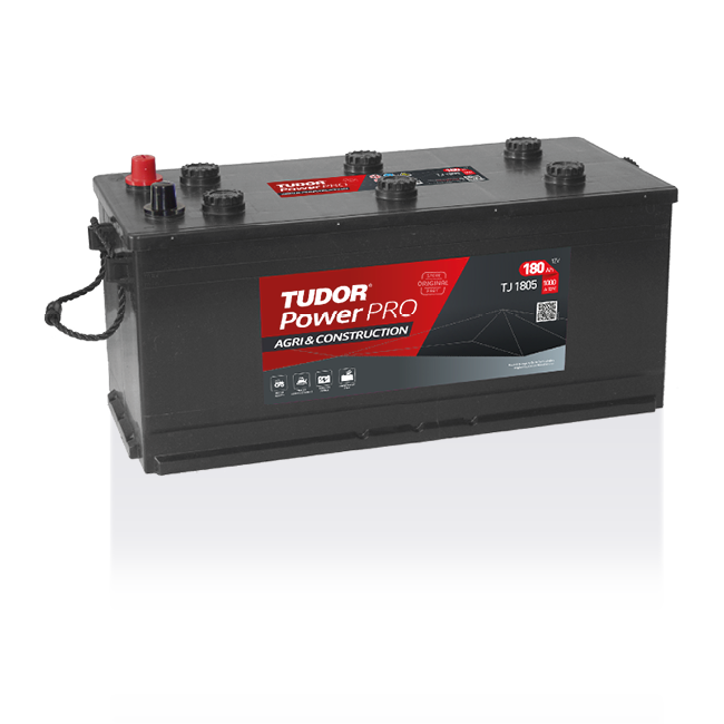 Tudor PowerPro Agri & Construction EJ1805 (180 A/h) 1000A L+