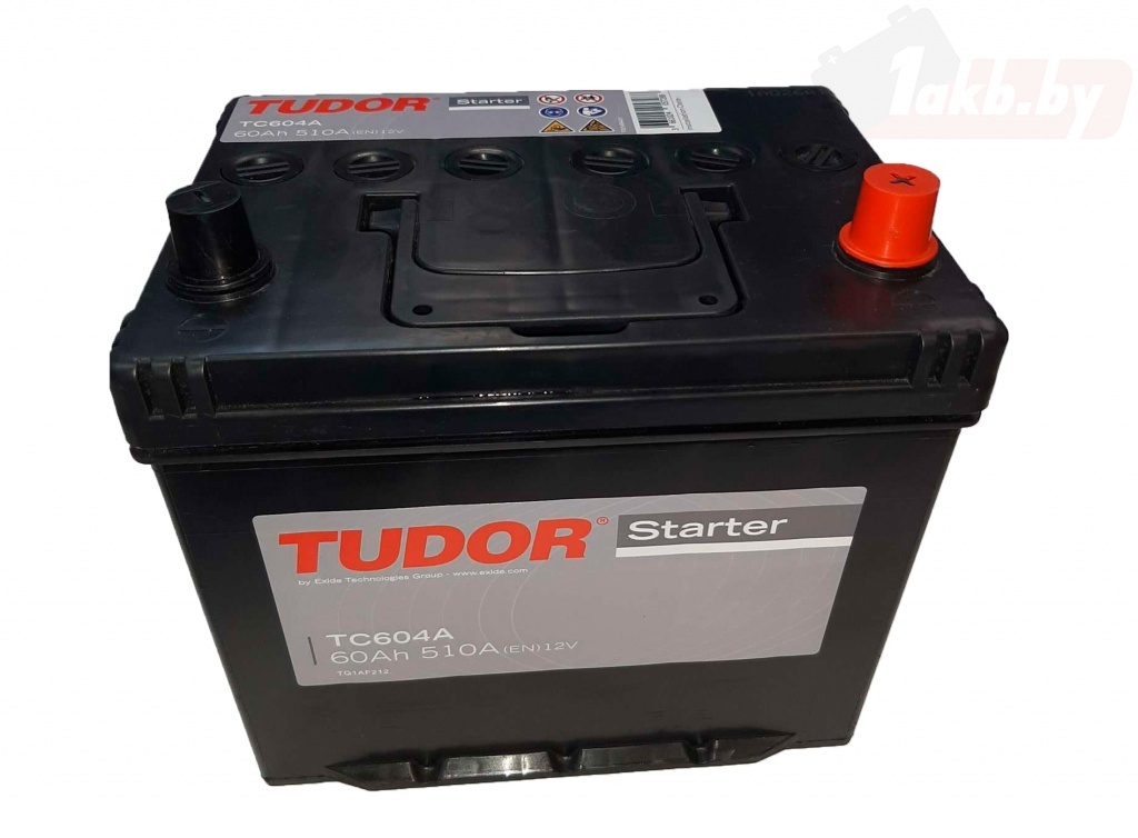 Tudor Standard TC604A (60 A/H), 510A R+ (С БОРТОМ)