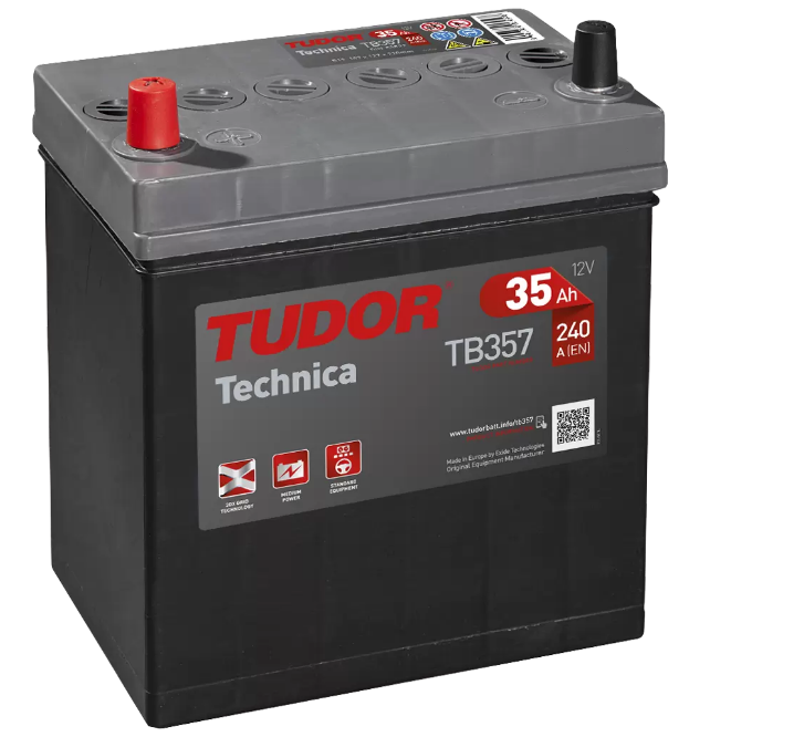 Tudor Technica TB357 (35 А/ч), 240A L+