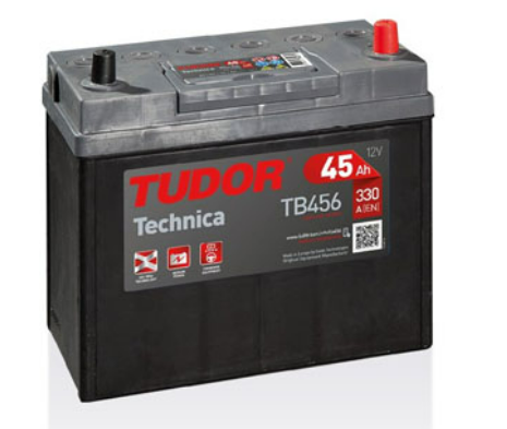 Tudor Technica TB456 (45 А/ч), 330A R+